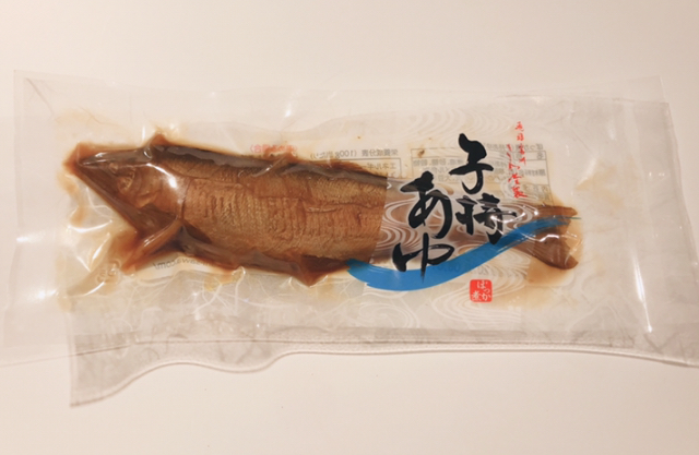 子持ちあゆ（甘露煮）1尾入り